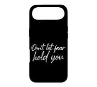 Don't Let Fear Hold You Motivational Courage Quote Case for iPhone Air