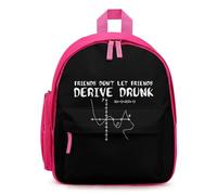 Don't Let Friends Derive Drunk1 Small Backpack Cute Mini Shoulder Bag 12.6 × 9.4 × 5.9 Inches Daypack