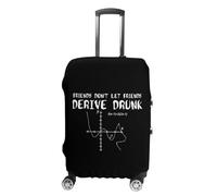 Don't Let Friends Derive Drunk1 Suitcase Cover Elastic Luggage Covers Protectors Anti-Scratch Travel Essentials