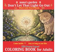Don't Let That Light Go Out: Coloring Book for Adult 不撓不屈 (Japanese Proverbs by Cats)