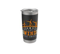 Don't Let that Wind Pass Windmill Operator Wind Turbine Tech Stainless Steel Insulated Tumbler