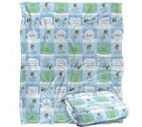 Dont Let The Pigeon Drive The Sleigh Pigeon Pattern Silky Touch Super Soft Throw Blanket 152 X 127 Cm