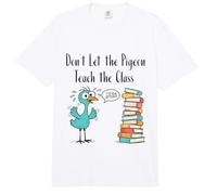 Dont Let the Pigeon Teach Funny Teacher Classroom Humor idea Comfort Colors Adult Heavyweight T-Shirt