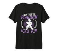 Don't Let The Pony Tail Fool You Karate Girl Premium T-Shirt