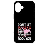 Don't Let The Ponytail Fool You Karate Girl Martial Arts Case for iPhone 16
