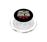 Don't Let the Ponytail Fool You Karate Humor PopSockets PopGrip for MagSafe
