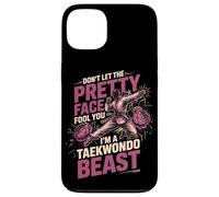 Don't Let The Pretty Face Fool You I'm A Taekwondo Beast Case for iPhone 13