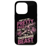Don't Let The Pretty Face Fool You I'm A Taekwondo Beast Case for iPhone 13 Pro