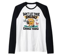 Don't let their energy change yours Emotional Health ove Raglan Baseball Tee