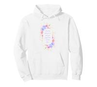 Don't Let What You See - Women Girls Floral Christian Faith Pullover Hoodie