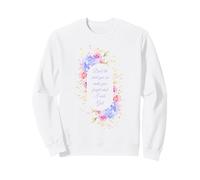 Don't Let What You See - Women Girls Floral Christian Faith Sweatshirt