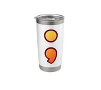 Don't Let Your Story End Semicolon Semi Colon Stainless Steel Insulated Tumbler