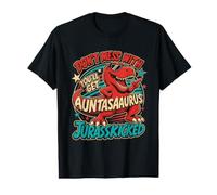 Don't Lie Down with Aunt on Dinosaur Aunt Value Graphic T-Shirt