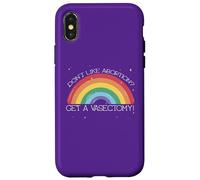 DON'T LIKE ABORTION? GET A VASECTOMY! Roe Wade SCOTUS Meme Case for iPhone X/XS