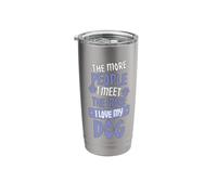 Don't Like People, Love Dogs Stainless Steel Insulated Tumbler