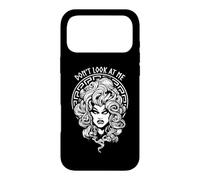 Don't Look At Me Funny Feminist Halloween Goth Medusa Witch Case for iPhone 17 Pro Max