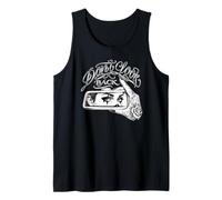 Don't Look Back Chicana Tattoo Gangster Chola Chicano Clown Tank Top