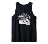 Don't Look Back Gangster Cholo Tattoo Chicano Art Skeleton Tank Top