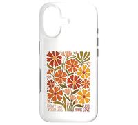 Don't Love Your Job Meme Boho Retro 70s Floral Case for iPhone 17