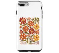 Don't Love Your Job Meme Boho Retro 70s Floral Case for iPhone 7 Plus/8 Plus