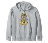 Don't Make Me Angry Or I'll Start Acting Like My Mom Zip Hoodie