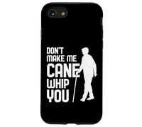 Don't Make Me Cane Whip You White Cane Awareness Day Case for iPhone SE (2020) / 7/8