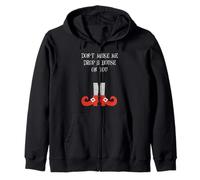 Don't Make Me Drop The House On You Halloween Trick or Treat Zip Hoodie