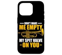 Don't make me empty Trumpeter Trumpet player Case for iPhone 16 Pro