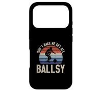 Don't Make Me Get All Ballsy Funny Bowling Sport For Bowlers Case for iPhone 17 Pro