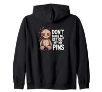 Don't Make Me Get Out My Pins Zip Hoodie