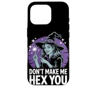 Dont Make Me Hex You Halloween Case for iPhone 16 Pro
