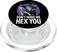 Dont Make Me Hex You Halloween PopSockets PopGrip for MagSafe