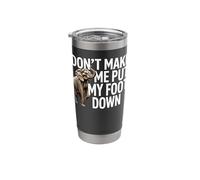Dont Make Me Put My Foot Down Funny Elephant Stainless Steel Insulated Tumbler