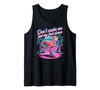 Don't Make Me Put My Foot Down Roller Girl Roller Skates 90s Tank Top