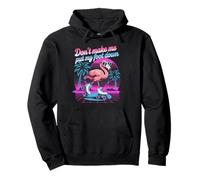 Don't Make Me Put My Foot Down Roller Girl Skates 90s 80s Pullover Hoodie