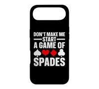 Don't Make Me Start A Game Of Spades Funny Spade Card Game Case for iPhone Air