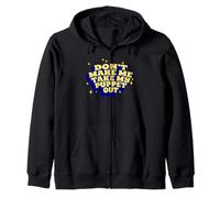 Don't Make Me Take My Puppet Out Ventriloquist Puppet Zip Hoodie