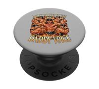 Don't Make Me Use My Daddy Voice Funny PopSockets Adhesive PopGrip