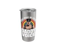 Don't Make Me Use My Daddy Voice Retro Stainless Steel Insulated Tumbler