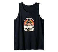 Don't Make Me Use My Daddy Voice Retro Tank Top