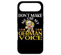 Don't Make Me Use My German Voice Germany Deutsch Case for iPhone Air