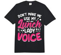 Don't Make Me Use My Lunch Lady Voice Comfort Colors Adult Heavyweight T-Shirt