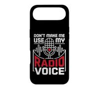 Don't Make Me Use My Radio Voice Passionate Radio Lovers Case for iPhone Air