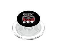 Don't Make Me Use My Radio Voice Passionate Radio Lovers PopSockets PopGrip for MagSafe