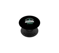 Don't Make Me Use My Regional Manager Voice Funny Management PopSockets Adhesive PopGrip