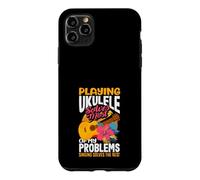 Dont Make Me Use My Ukulele Voice Funny Musician Case for iPhone 11 Pro Max