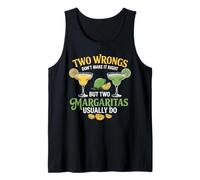 Don't Make Right Cinco De Mayo Summer Pub Bar Margarita Tank Top