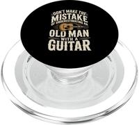 Don't Make The Mistake Old Man With A Guitar PopSockets PopGrip for MagSafe