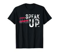Don't Man Up - Speak Up | Bold Statement Design T-Shirt