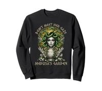 Dont Meet Her Gaze Medusas Garden Sweatshirt
